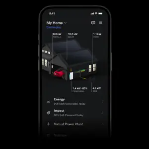 Tesla powerwall and solar panel App. Tesla powerwall and solar panel App.